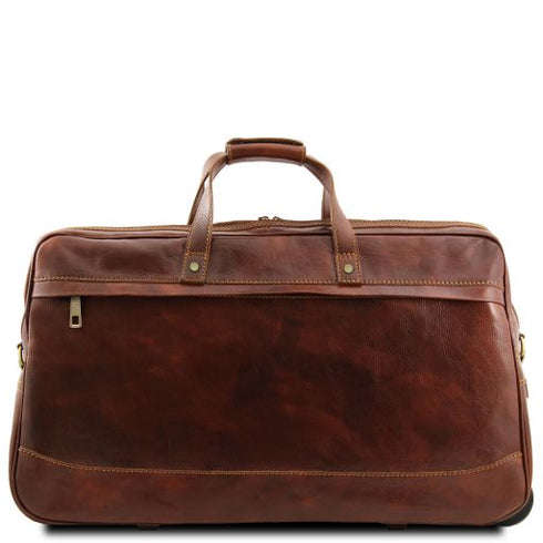 Bora Bora - Trolley leather bag - Large size